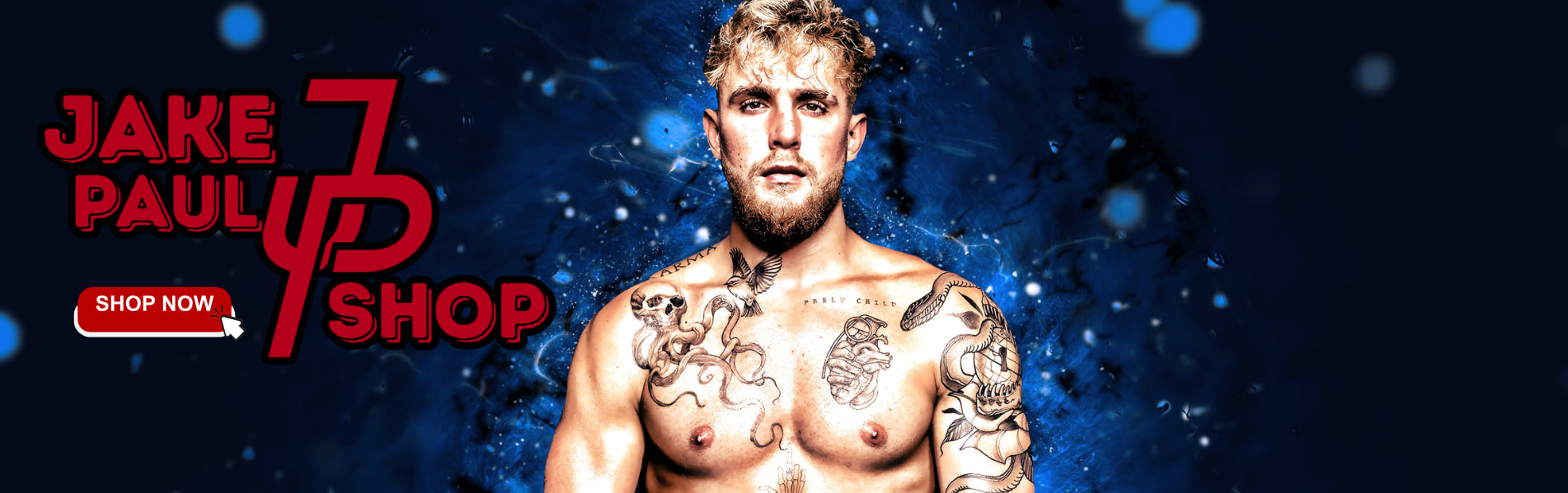 Jake Paul Shop Banner - Jake Paul Shop