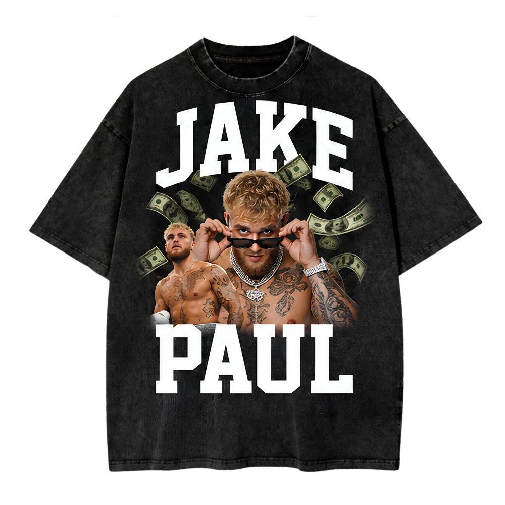 Jake Paul Athletic Mineral Wash T-Shirt