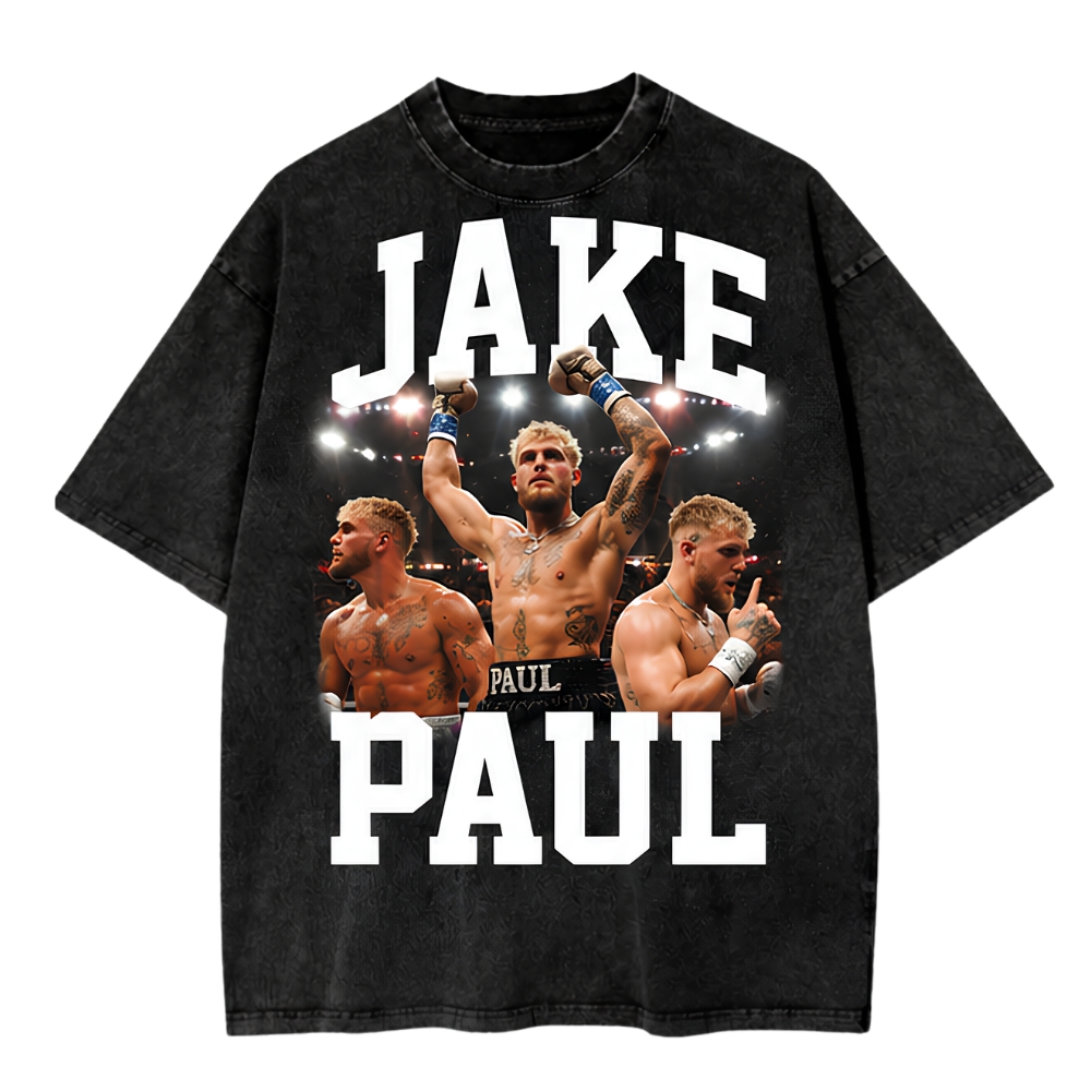 Jake Paul Powerful Mineral Wash T-Shirt