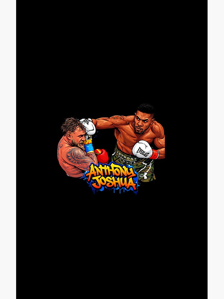 Jake Paul Vs Anthony Joshua Boxing Shower Curtain - Image 2