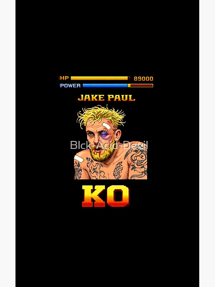 Jake Paul Ko Fight Games Boxing Shower Curtain - Image 2
