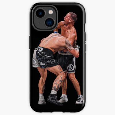 Nate Diaz S Guillotine On Jake Paul The Unexpected Move Iphone Case