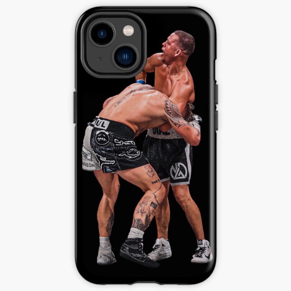 Nate Diaz S Guillotine On Jake Paul The Unexpected Move Iphone Case