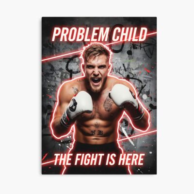 Jake Paul Problem Child Fight Poster
