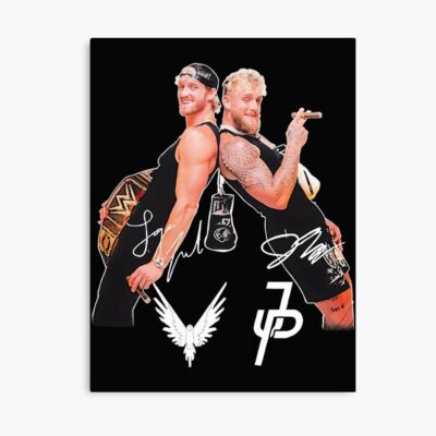 Logan Paul And Jake Paul Boxing Champions Poster Poster