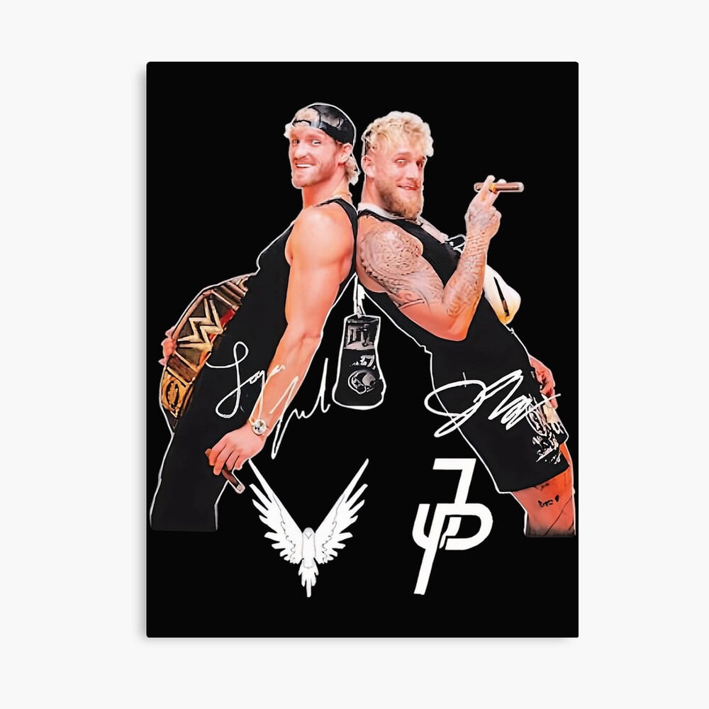 Logan Paul And Jake Paul Boxing Champions Poster Poster