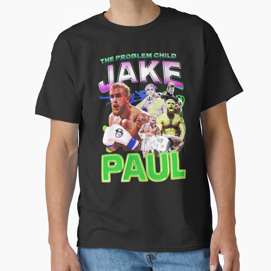 Jake Paul Vintage Style Retro T-shirt - Image 3