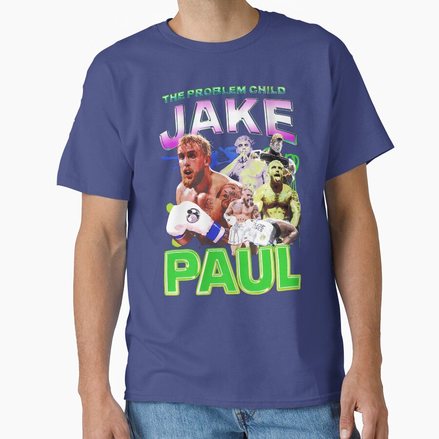 Jake Paul Vintage Style Retro T-shirt - Image 4