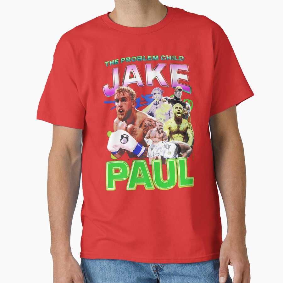 Jake Paul Vintage Style Retro T-shirt - Image 5