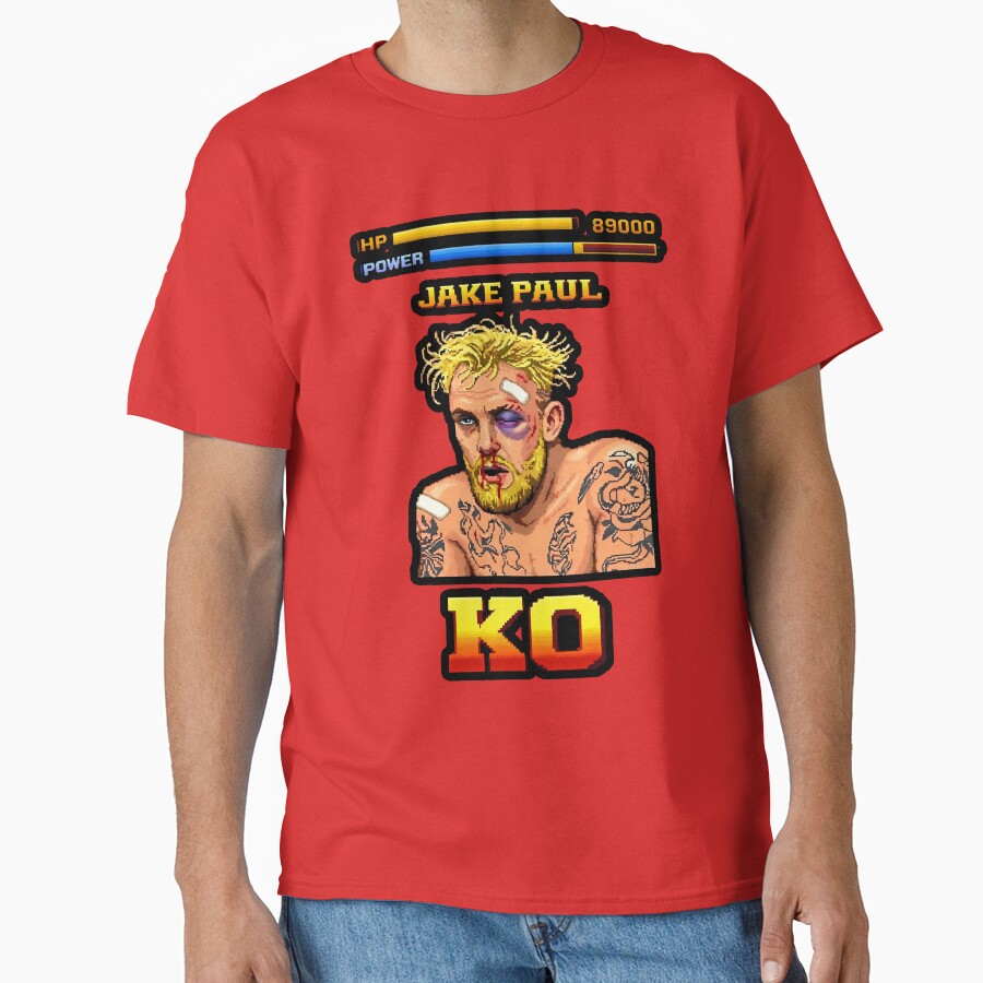 Jake Paul Ko Fight Games Boxing T-shirt - Image 5