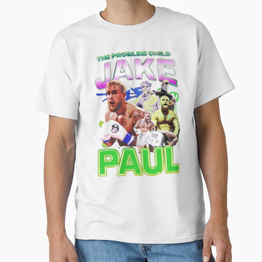 Jake Paul Vintage Style Retro T-shirt - Image 2