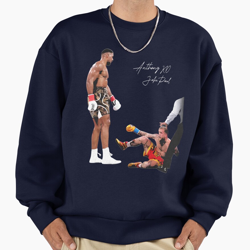 Anthony Joshua Vs Jake Paul Sweatshirt - Image 5