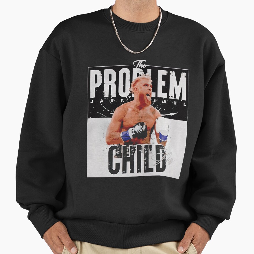 Jake Paul The Problem Child Boxing Sweatshirt - Image 2