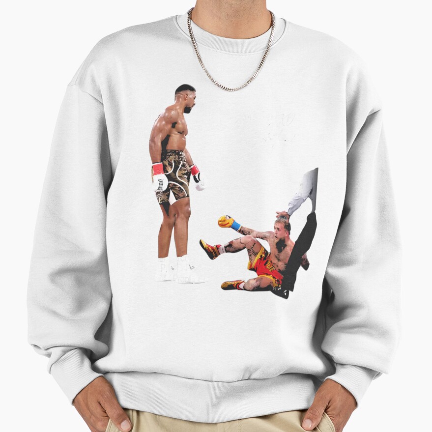Anthony Joshua Vs Jake Paul Sweatshirt - Image 2