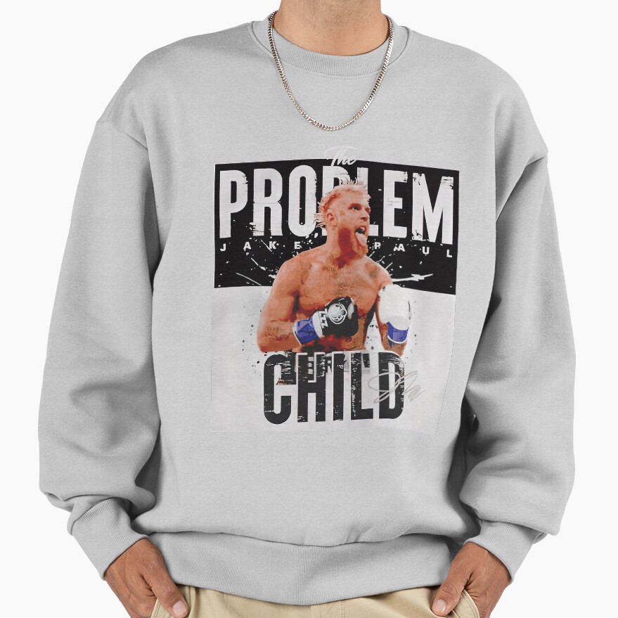 Jake Paul The Problem Child Boxing Sweatshirt - Image 4