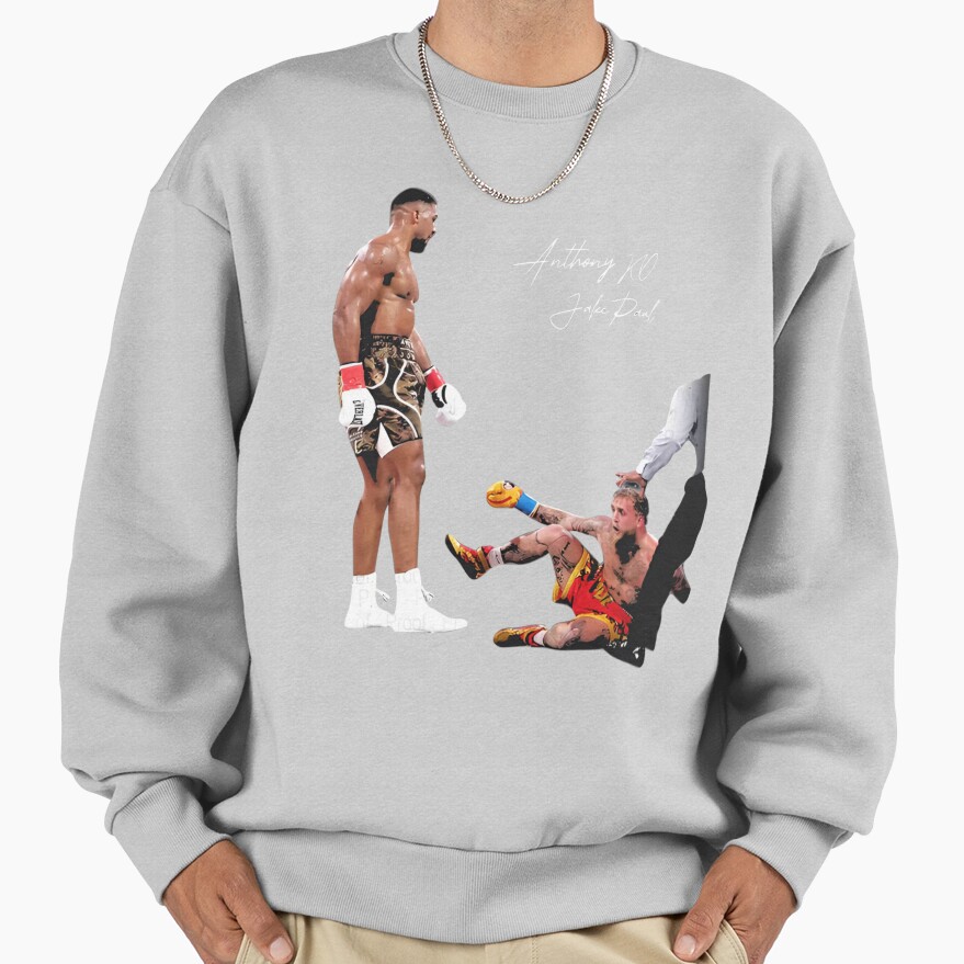 Anthony Joshua Vs Jake Paul Sweatshirt - Image 4