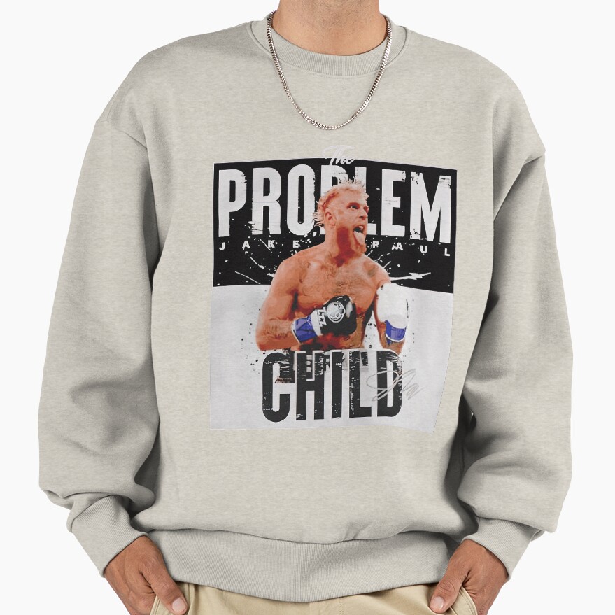 Jake Paul The Problem Child Boxing Sweatshirt - Image 3