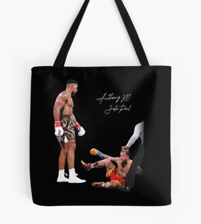 Anthony Joshua Vs Jake Paul Tote Bag