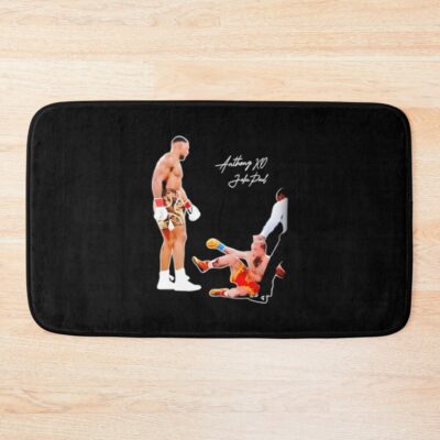 Anthony Joshua And Jake Paul Bath Mat