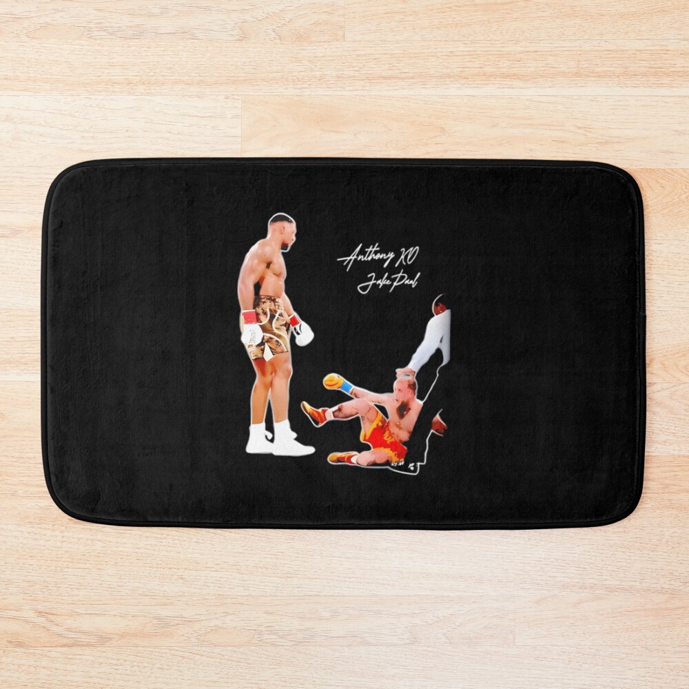 Anthony Joshua And Jake Paul Bath Mat