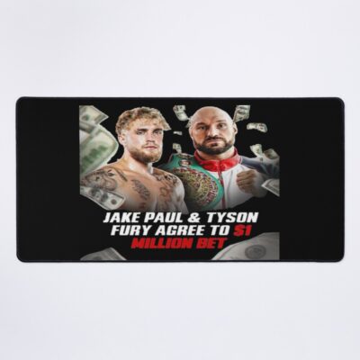 Jake Paul Vs Tyson Fury Mouse Pad