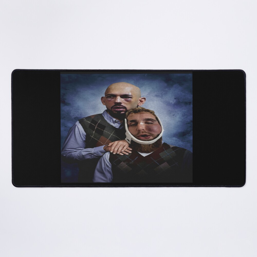 Funny Jake Pauland Andrew Tate Injured Mouse Pad