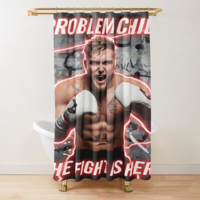 Problem Child Fight Shower Curtain