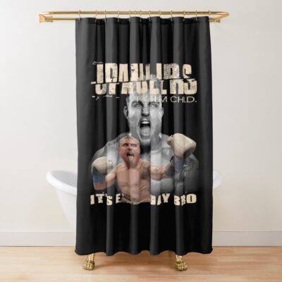 Paulers Problem Child Boxing Art It S Everyday Bro Shower Curtain