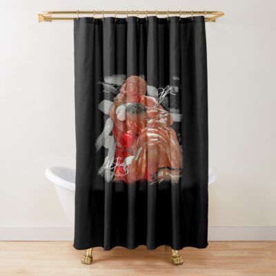 Jake Paul Got Knocked Out By Anthony Joshua Shower Curtain