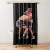 Nate Diaz S Guillotine On Jake Paul The Unexpected Move Shower Curtain
