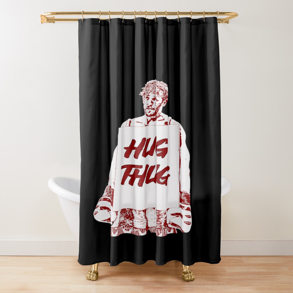 Hug Thug Jake Paul Boxer Shower Curtain