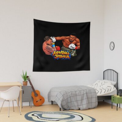 Jake Paul Vs Anthony Joshua Boxing Tapestry