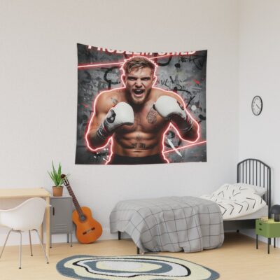 Problem Child Fight Tapestry