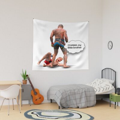 Alex Pereira Vs Jake Paul Meme Tapestry