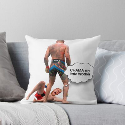 Alex Pereira Vs Jake Paul Meme Throw Pillow